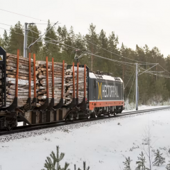 Hector Rail  och Trätåg har samarbetat sedan 2016. Foto: Hector Rail