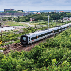Trafikverket utför stora arbeten på västkustbanan. Foto: Hallandstrafiken