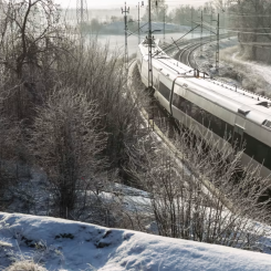 Trafikökningen Stockholm-Sundsvall är ett svar på ökande efterfrågan på tågresor längs norrlandskusten. Foto: SJ