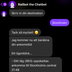 AI hjälper trafikledningen med beslutsstöd för att lösa problem i realtid i tågtrafiken. Bild: Microsoft