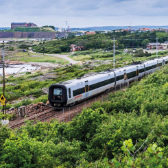 I maj utför Trafikverket underhållsarbete åt Hallandstrafiken. Foto: Hallandstrafiken