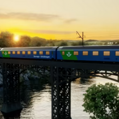 Nu introducerar SJ en regelbunden tågförbindelse till Europa. Foto: SJ