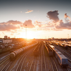 Utbyggnaden av nya stambanor går för långsamt. Arkivbild