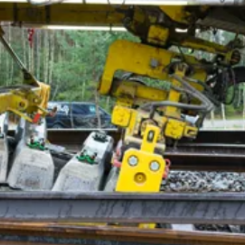 Järnvägen förbättras på flera sträckor på Södra stambanan mellan Stockholm och Malmö. Foto: Trafikverket