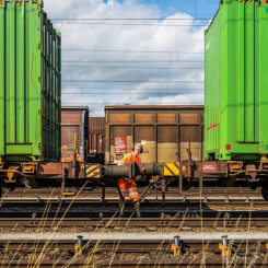 Green Cargo siktar på att fördubbla godsvolymerna. Foto: Green Cargo