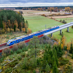 Norrbotniabanan kommer med stora möjligheter för Piteå. Foto: Patrick Degerman