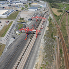 Train Alliance avyttrar riksterminalerna i Sigtuna till Polarstructure. Foto: Kilenkrysset
