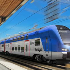 Transdev lämnar över Upptåget till MTR Jota. Foto: MTR