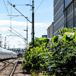 Trafikverket planerar att bygga ut järnvägen genom Sundbyberg i en tunnel. Foto: Trafikverket