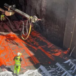 Näst sista arbetena med Solnatunnlarna klara. Foto: Trafikverket