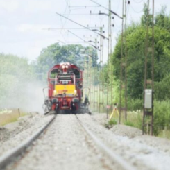 Strukton Rail tar basunderhållskontrakt för järnvägen i Bergslagen. Foto: Strukton Rail