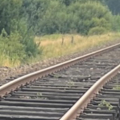 Vattenskadorna som uppstått vid Kibæk är väldigt ovanliga. Foto: Banedanmark