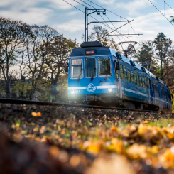 SL jobbar förebyggande för att minska risken för förseningar på hösten. Foto: SL