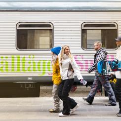 Bokningarna har ökat med över trettio procent. Foto: Snälltåget