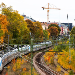 Spårhalka kan inte elimineras helt men på Trafikverket är man beredd.  Foto: Trafikverket