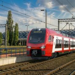 Stadler och marskalkämbetet i Storpolens vojvodskap har undertecknat ett avtal om leverans av upp till 20 FLIRT-tåg. Fordonen ska från 2028 bidra till ett mer hållbart och effektivt regionalt och stadsnära transportsystem. Tågen kommer att byggas i Polen. Foto: Stadler