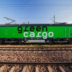Mb-lok är en av loktyperna som kommer användas för Stegras transporter. Foto: Green Cargo AB