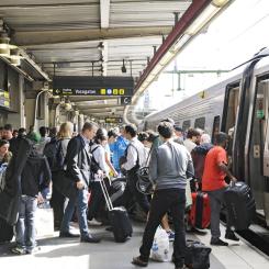 Stockholms central. Foto: SJ