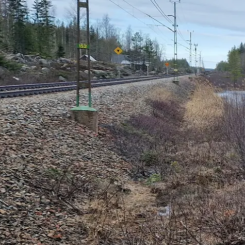 Axellasten höjs till 25 ton på järnvägen mellan Gävle–Ockelbo. Foto: Trafikverket