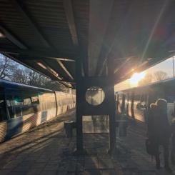 Regional- och pendeltågstrafiken drivs så gott som helt med el. Foto: Svensk Kollektivtrafik