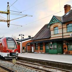 Trafikreducering: Ludvika – Fagersta – Västerås. Bild: Bergslagståg