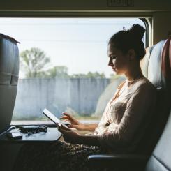 Telia inleder första fasen med att åtgärda alla vita fläckar längs sträckorna Stockholm – Göteborg och Stockholm – Malmö på Södra- och Västra stambanan. Foto: Telia