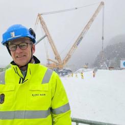 VD för Bane NOR Thor Gjermund Eriksen. FOTO: Kirsten McDonagh, Bane NOR