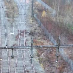 Tillbergas bangård byts och även spår och växlar. Foto: Trafikverkt