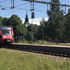 Heby station – planskild passage. Foto: Trafikverket