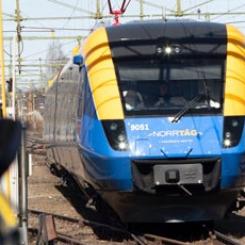 Metoden har demonstrerats på bandel 119, ett enkelspår med banlängd cirka 33 km, där resultaten visade sig utgöra en bra grund för vidare tekniska diskussioner. Foto: Trafikverket
