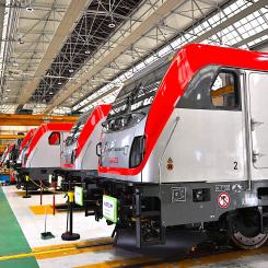 Alla Traxx Universal-lokomotiv som är avsedda för den italienska marknaden kommer att tillverkas vid Alstoms anläggning i Vado Ligure. Foto: Alstom