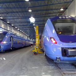 Underhållsdepå i Hässleholm. Bild från 2010. Foto: Jernhusen