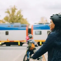 Ett spår av Uppsalas spår ska bli två. Foto: Trafikverket