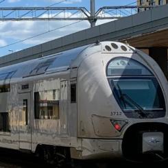 Ostkustbanan ska få två nya spår mellan söder Bergsbrunna och Uppsala Centralstation och en ny station söder om Bergsbrunna. Foto: Trafikverket