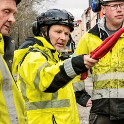 Bron går över Norrköpingsvägen, nära rondellen vid Scandic Hotell i Linköping. Foto: Mikael Ullen