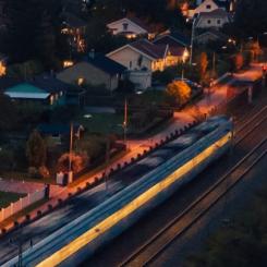 Västra stambanan. Foto: Trafikverket
