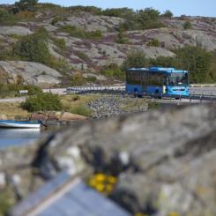 En ny busslinje mellan Kungshamn och Smögen till Uddevalla planeras. Foto: Västtrafik