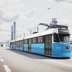 Västtrafik bygger om alla 80 spårvagnar av modell M31 Foto: Västtrafik