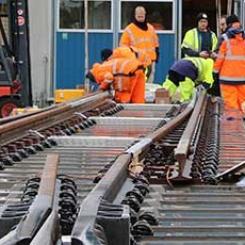 Växeldrivstester. Foto: Trafikverket