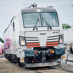 Siemens Vectron MS på Münchens transportmässa nyligen. Foto: Siemens Mobility