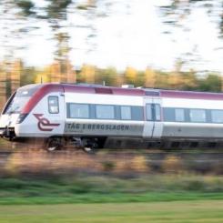 VR tar över tågtrafiken för Tåg i Bergslagen den 10 december. Foto: VR