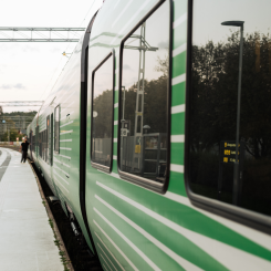VR ökade punktligheten på sträckan Stockholm-Göteborg. Foto: VR