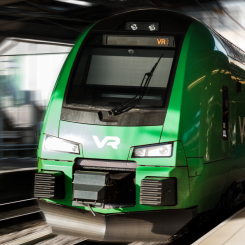 Februari och mars visade en förbättring gällande punktligheten. Foto: VR