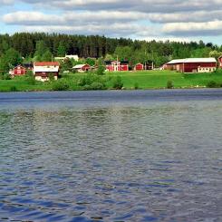 Vy över Norra Svartbyn. Foto: Bodens kommun