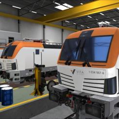 Utbildningsplattformen visades på mässan i Berlin 2023, där RailXP lyftes fram som en innovativ lösning för mobilitetssektorn. Foto: Wegesrand GmbH & Co.KG