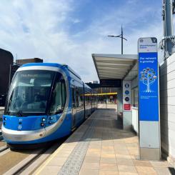 Projektet på 50 miljoner pund för att bygga den kontaktledningsfria förlängningen leds av Transport for West Midlands, en del av West Midlands Combined Authority som äger spårvägssystemet. Foto: Transport for West Midlands