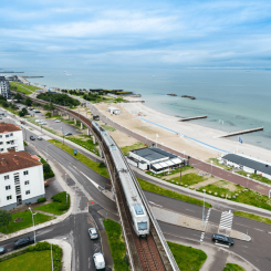 X55 rullar in Helsingborg. Foto: SJ