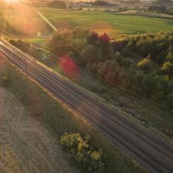 Det nya signalsystemet är ett lyft för järnvägen på de aktuella sträckorna. Foto: Banedanmark