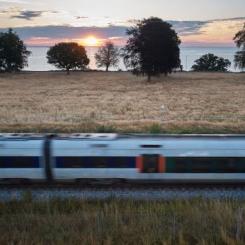 Nu är det slut med coronarestriktioner i danska järnvägsnätet. Foto: Banedanmark