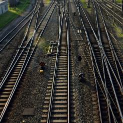 Nationella planen saknar ny bangård vid Halmstads central. Arkivbild